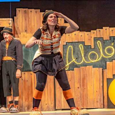 Cartel del espectáculo de circo infantil Aloló de cirko Psikario